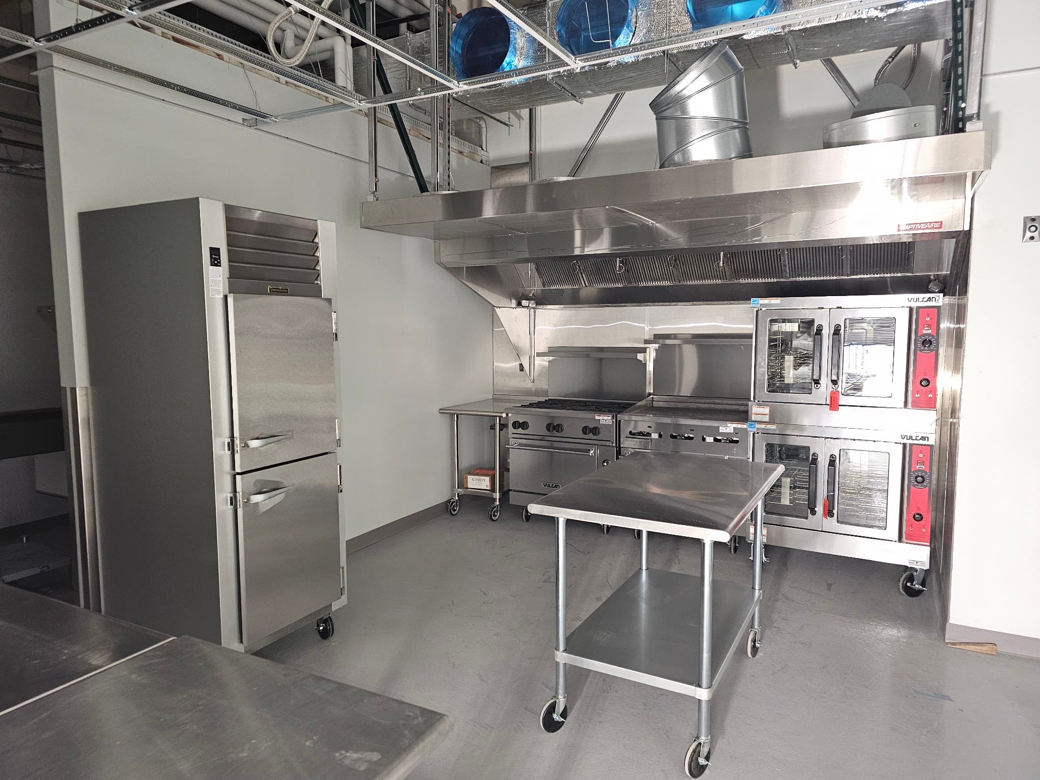 Commercial stainless installation project 1