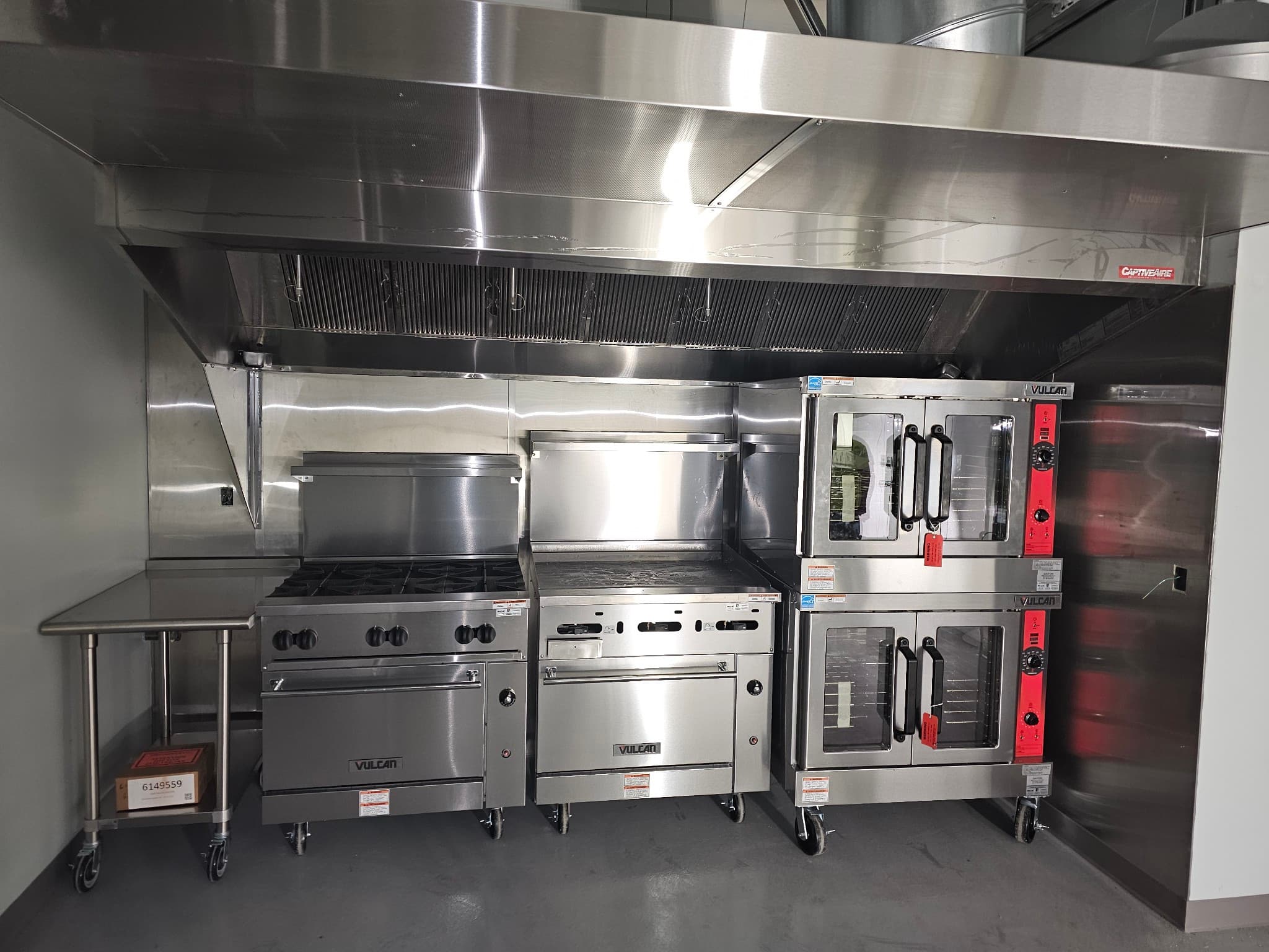 Commercial stainless installation project 2