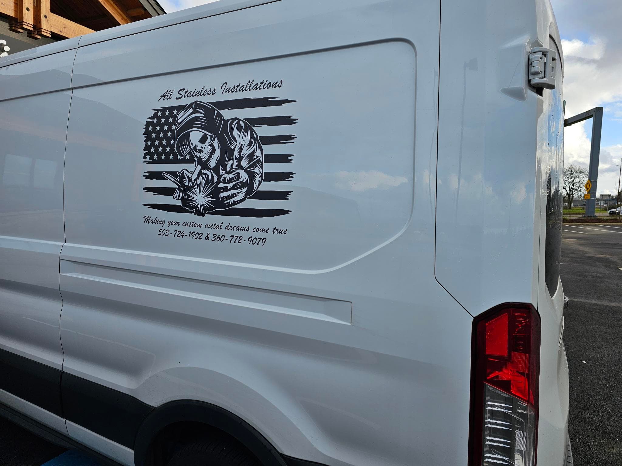 Commercial stainless installation project 6