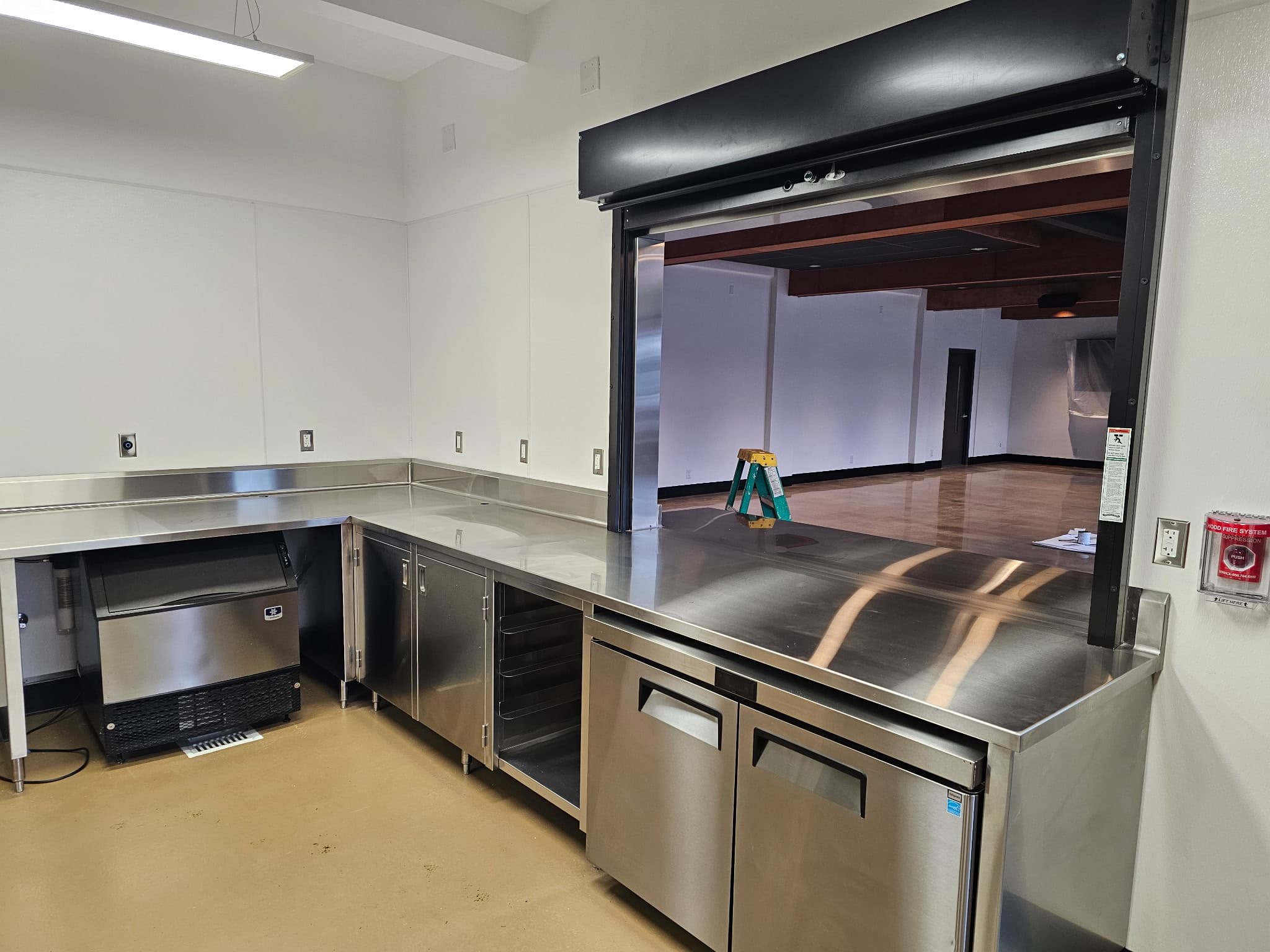 Commercial stainless kitchen installation 7